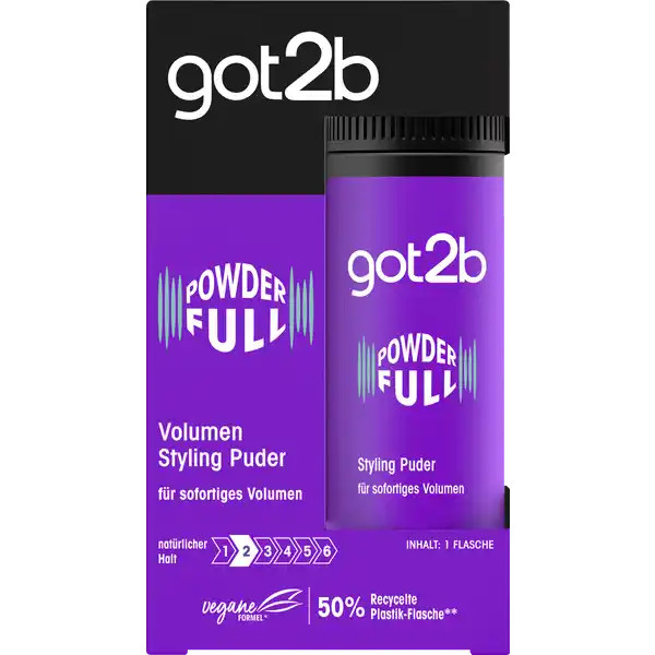 got2b POWDER FULL Instant Volume Styling powder – Made in Germany- FREE SHPPING