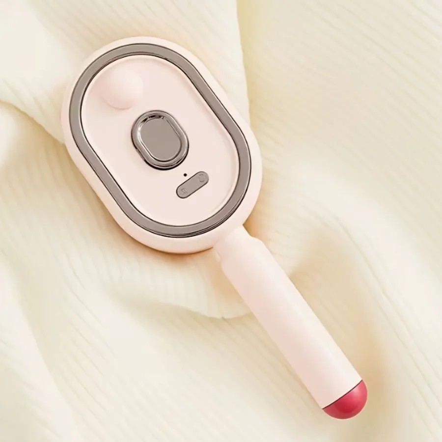 Electric Spray Air Cushion Massage Comb Rechargeable Self Cleaning Hair Brush