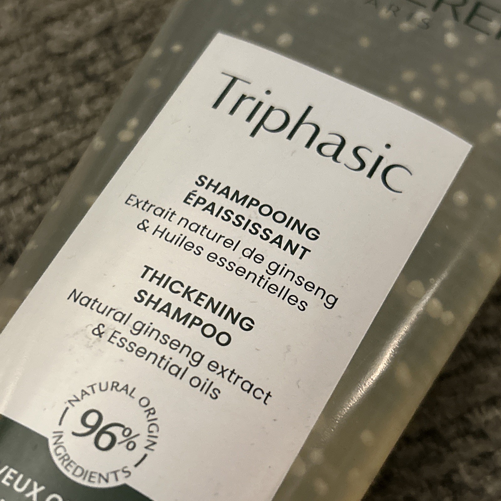 Rene Furterer Triphasic Thickening Anti-Hair Loss Shampoo 6.7fl oz / 200ml NEW