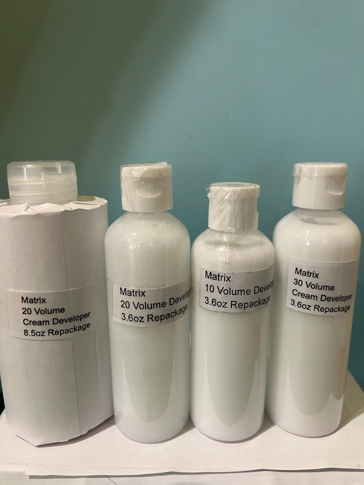 Matrix Socolor Pre-Bonded Permanent Cream Hair Color 3oz or Developer 3.6, 32oz
