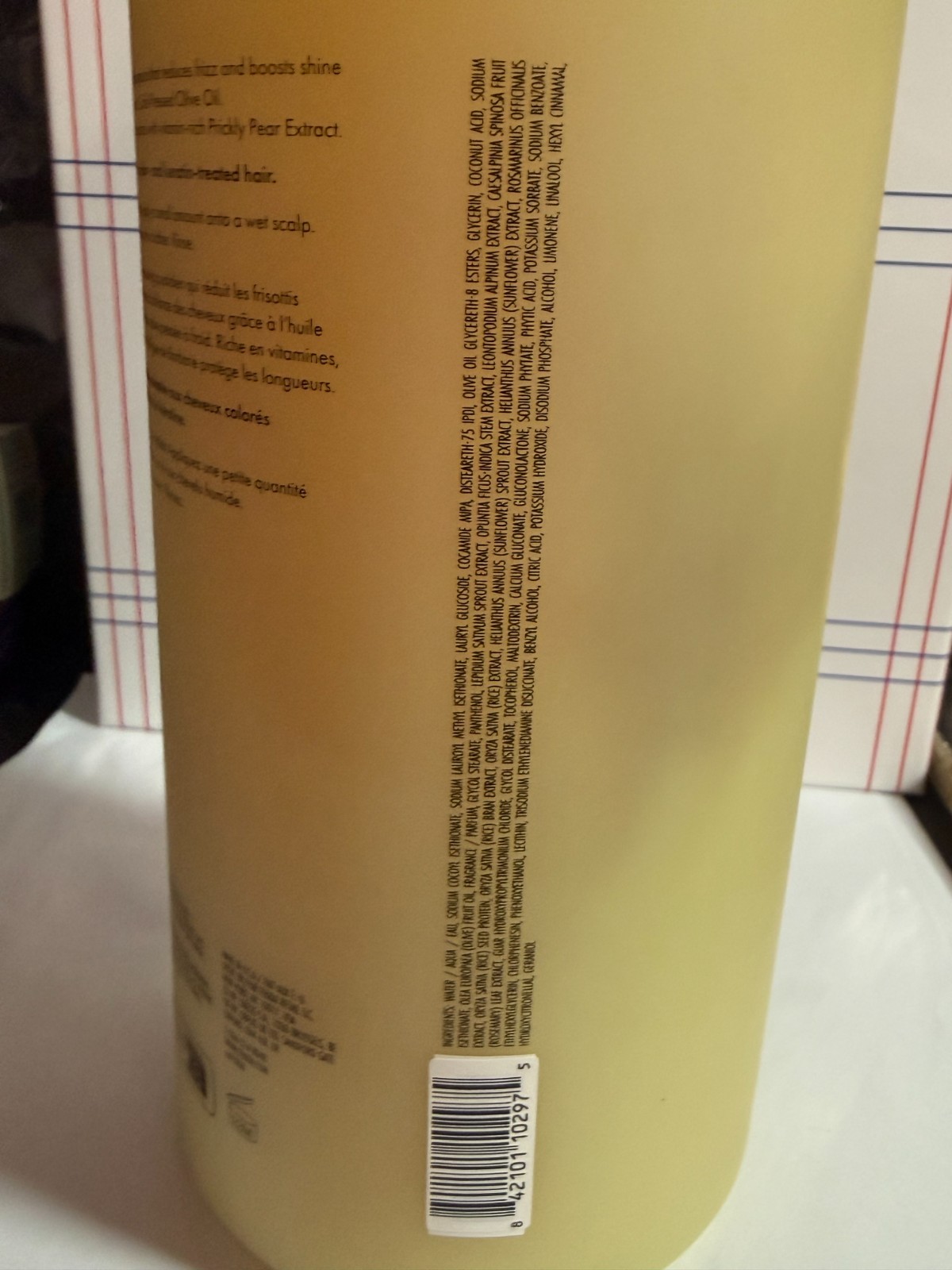 FEKKAI BRILLIANT GLOSS SHAMPOO, Shine & Anti Frizz, 33.8 fl oz / 1 Liter JUMBO