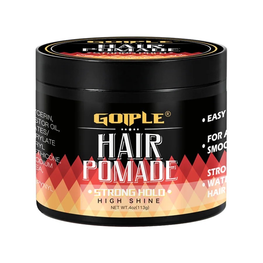 GOIPLE 180ml Wave Shampoo Deep Clean or 113g 360 Style High Shine Hair Pomade St