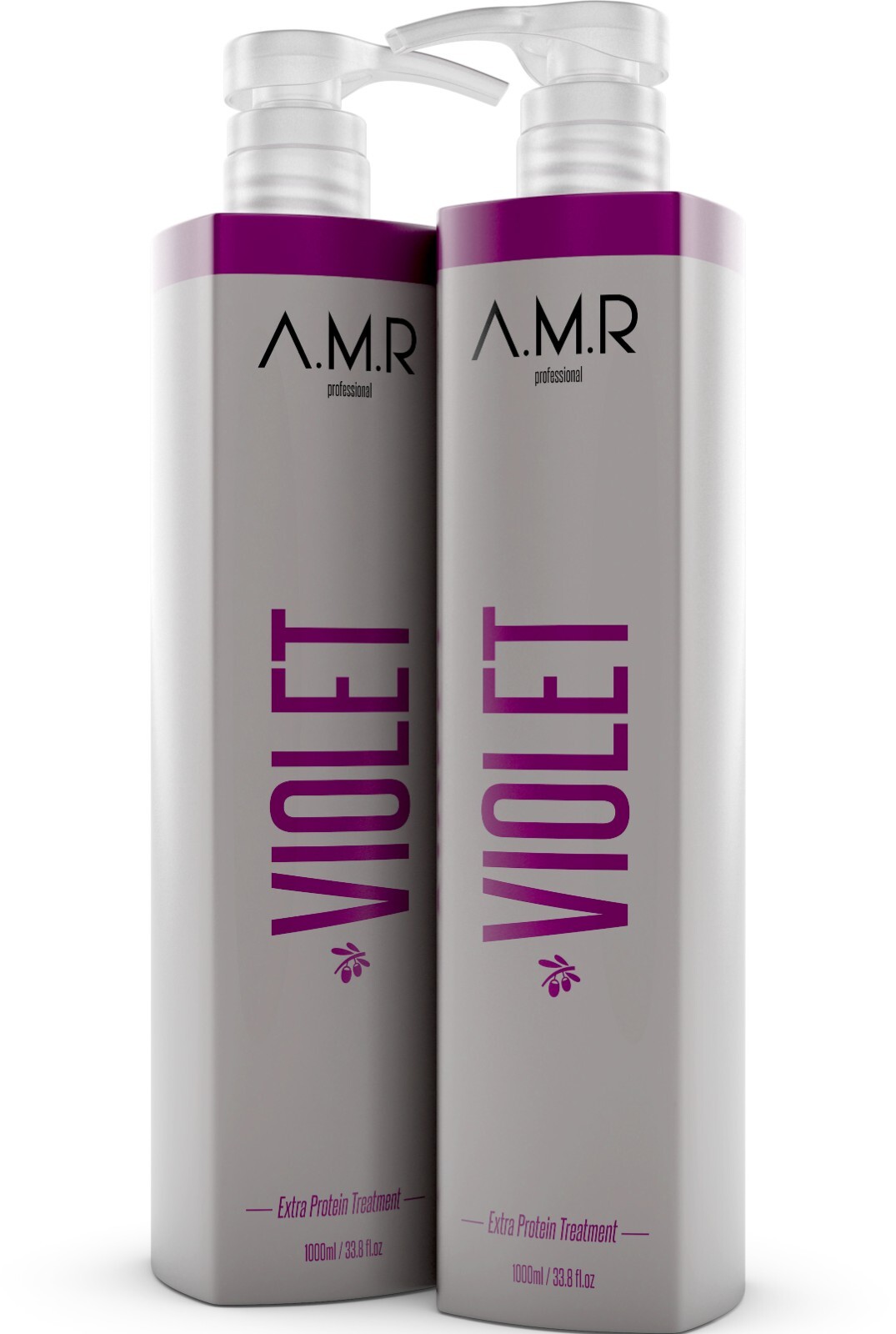 2 Bottles violet protein hair treatment