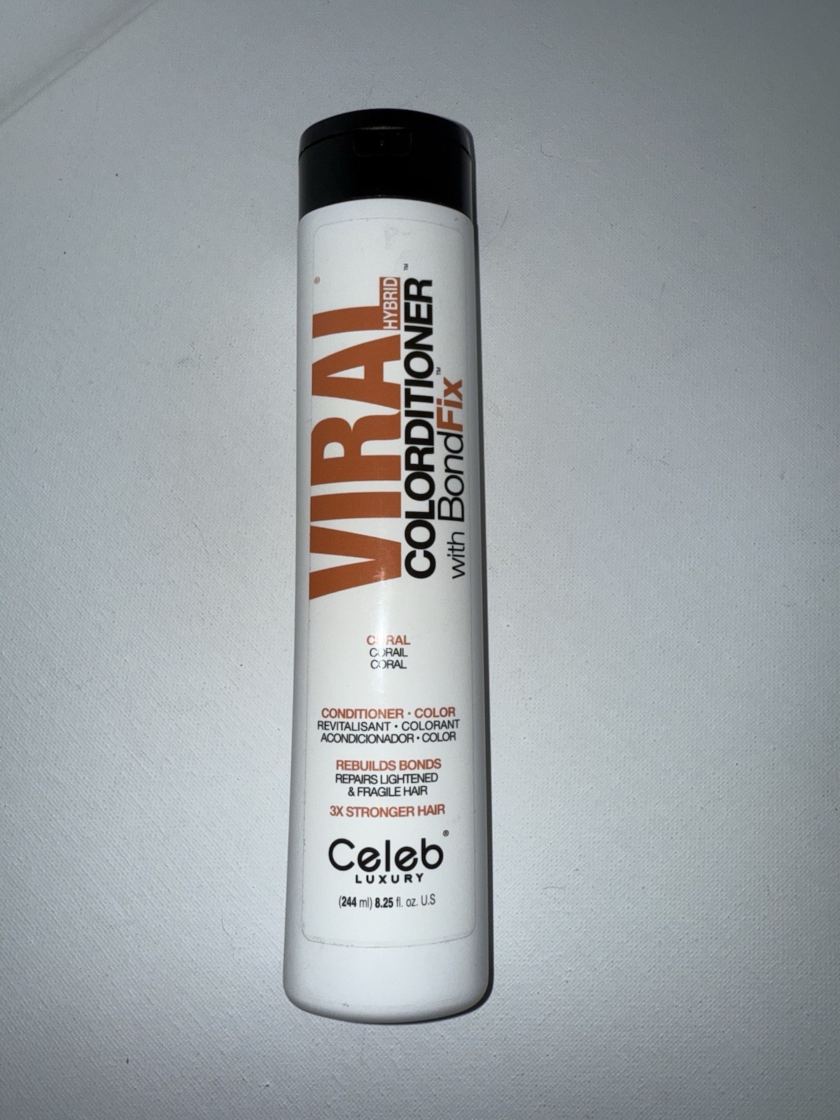 Celeb Luxury Viral Colorditioner Coral 8.25 oz Hair Coloring Conditioner