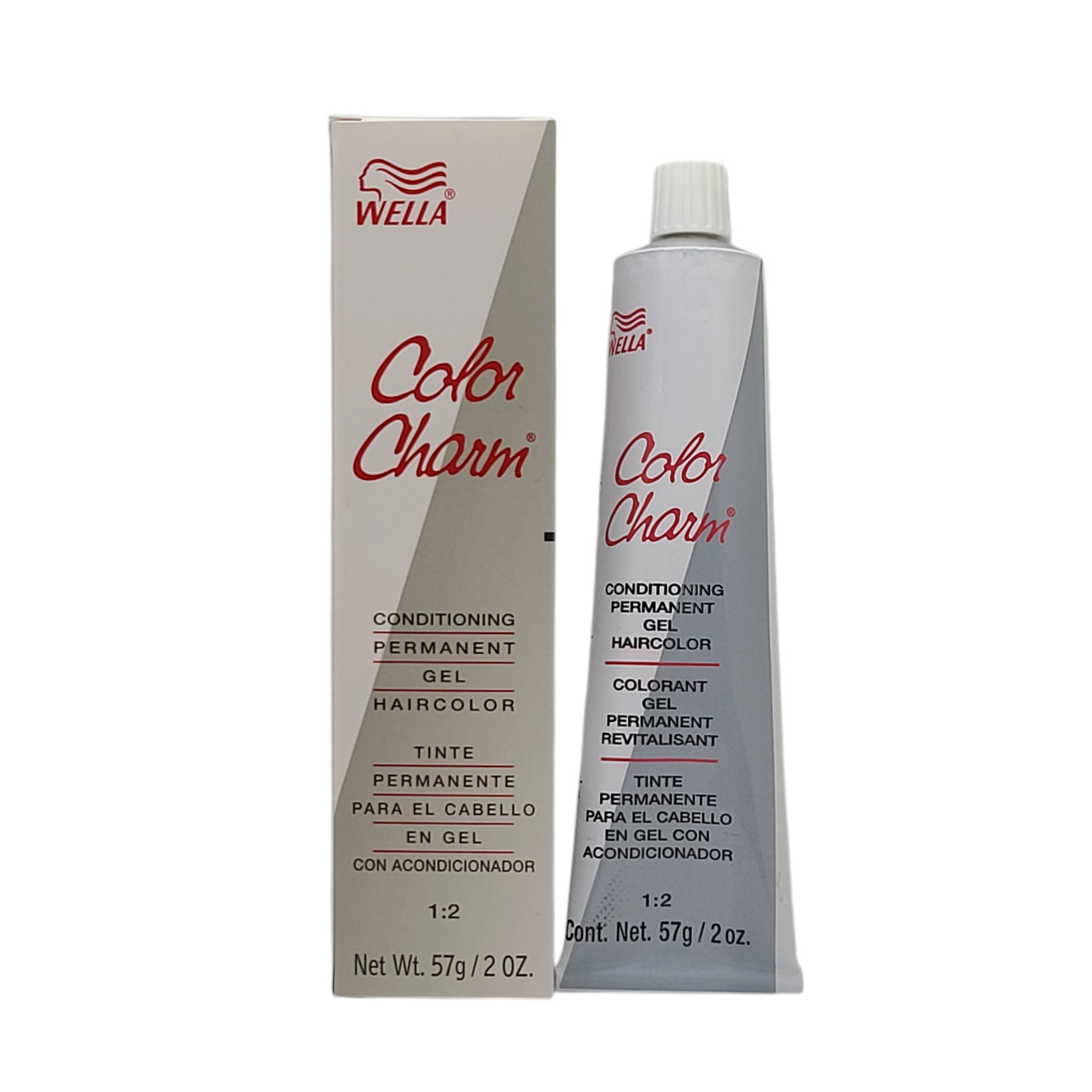 6 Pack Wella Color Charm Permanent Gel Hair Color 611/6N Dark Blonde – 2 oz