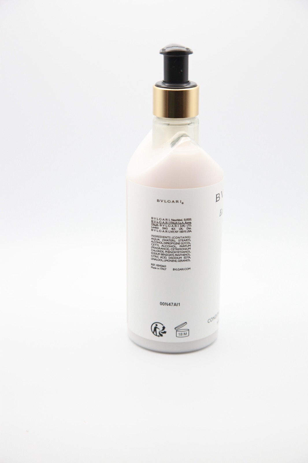 BVLGARI au thé Blanc ( White Tea ) Hair Conditioner – 10.1 Fl oz / 300mL NEW