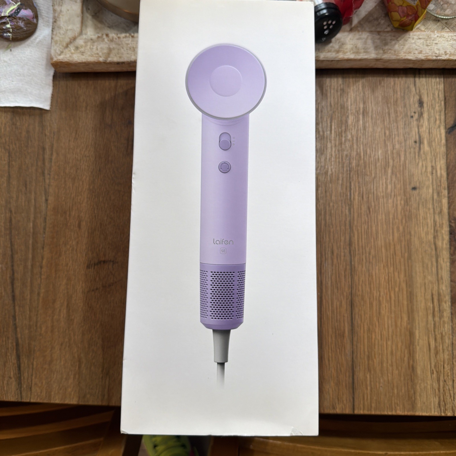 Laifen SE Blue 1400W Standard Hair Dryer w/ Diffuser & Smooth Nozzle