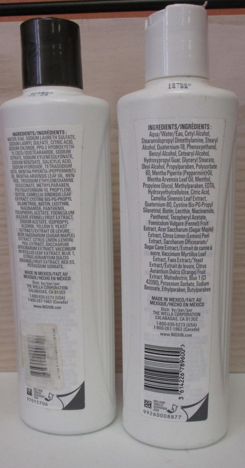 Nioxin System 4 Cleanser and Scalp Tehrapy 10.1 oz Duo