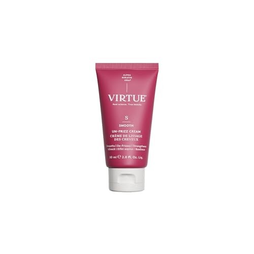 Virtue Un-Frizz Leave-In Hair Treatment for Curly Hair Frizz Control Sulfate