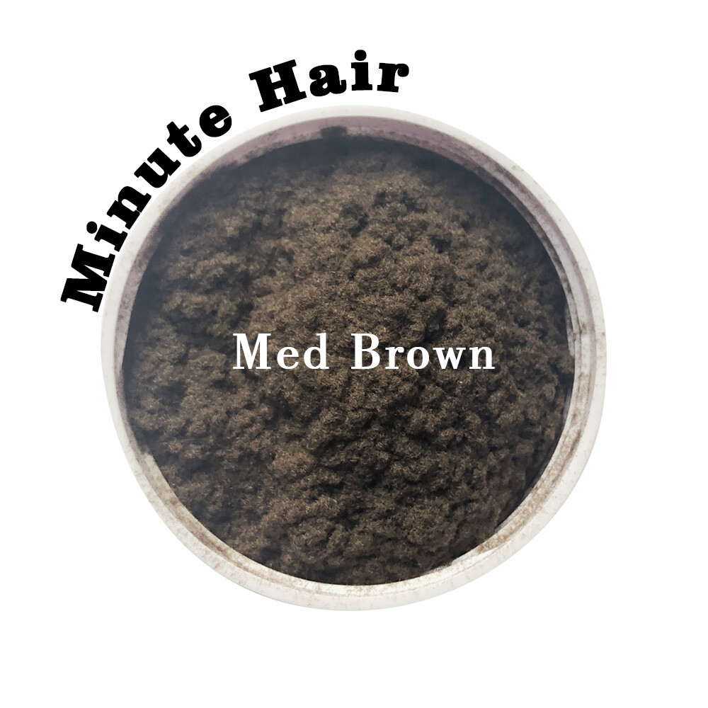 Hair Fibers 100g Refill Black Brown Blond Gray White Auburn Minute Hair™ Filler