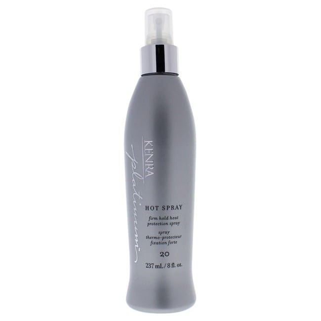 Kenra Platinum Hot Spray 20 Firm Hold Heat Protection Spray 8 oz