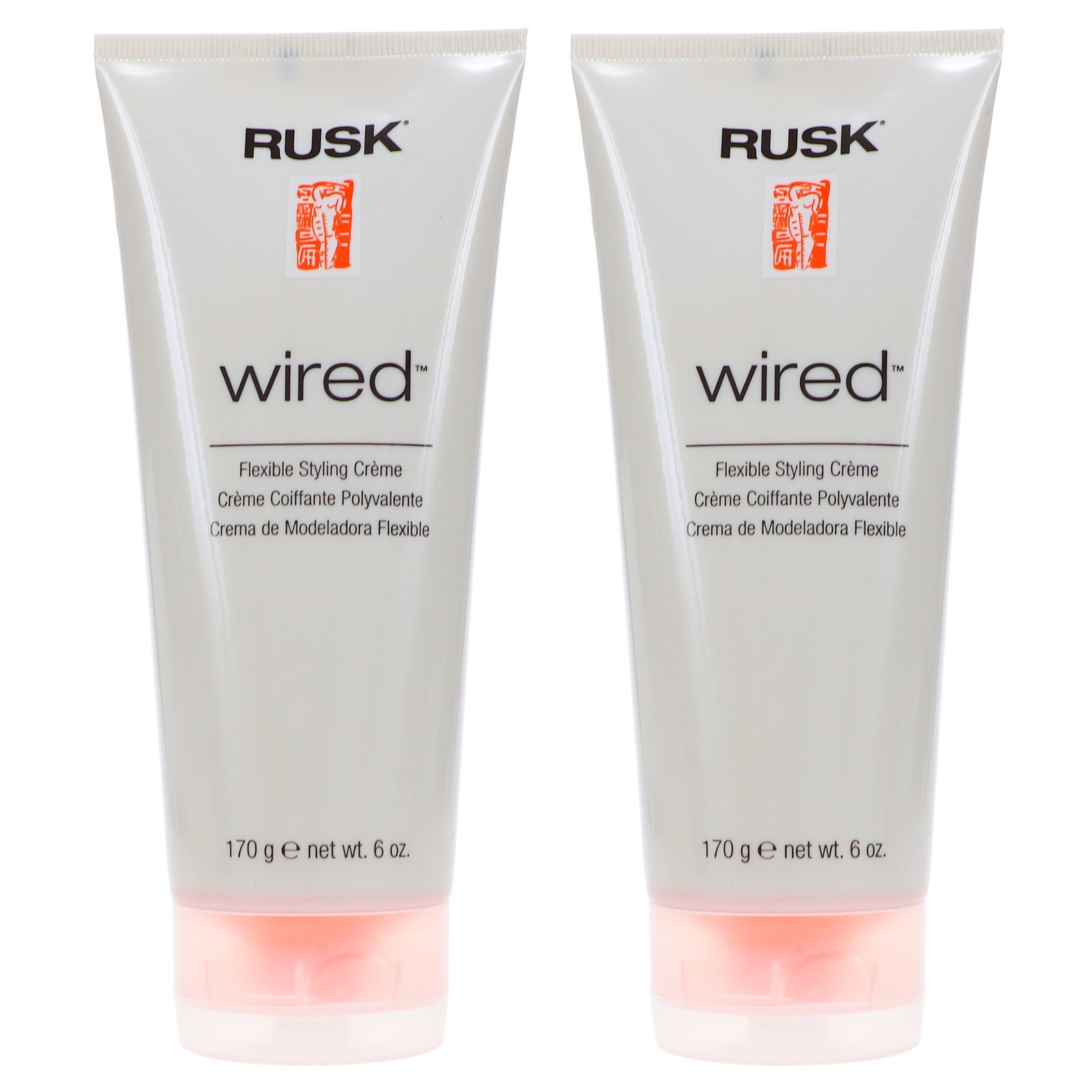 Rusk Wired Styling Cream 6 oz – 2 Pack