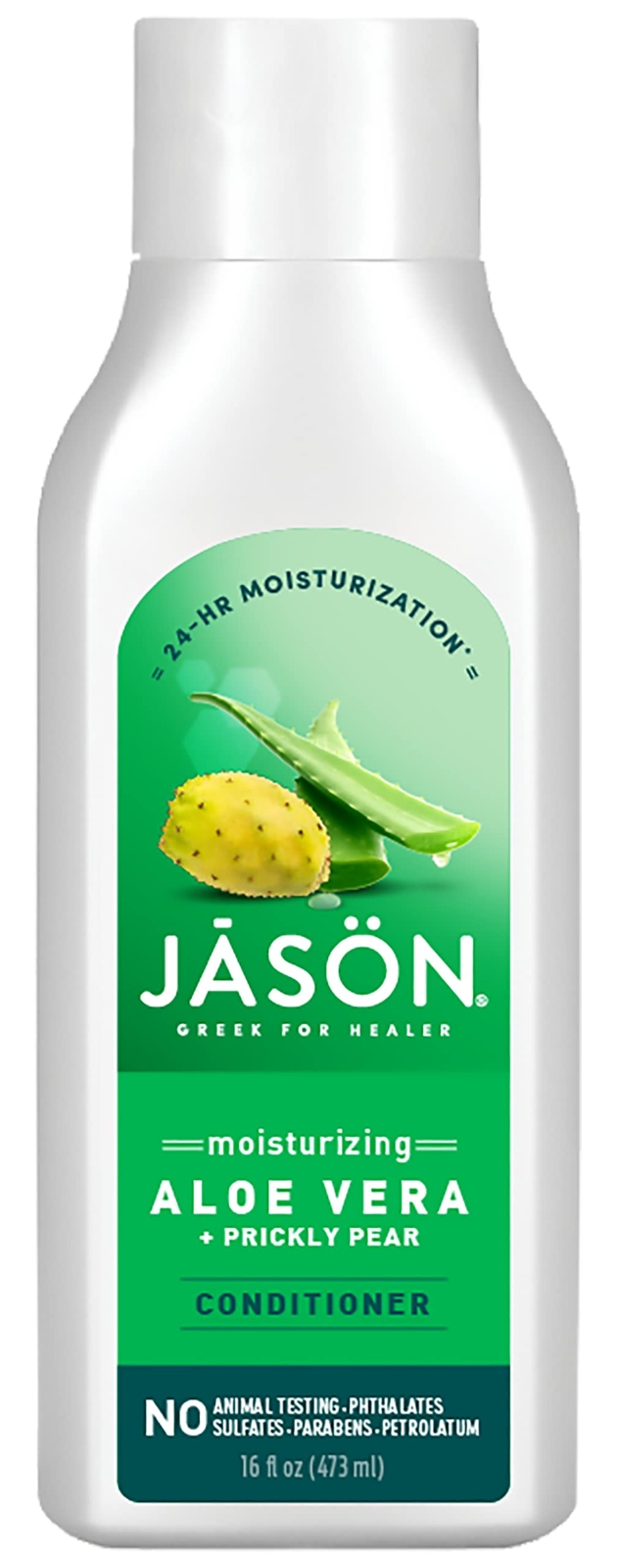 Jason Moisturizing Aloe Vera Conditioner, 16 Oz, 2 Bottles (Packaging May Vary)