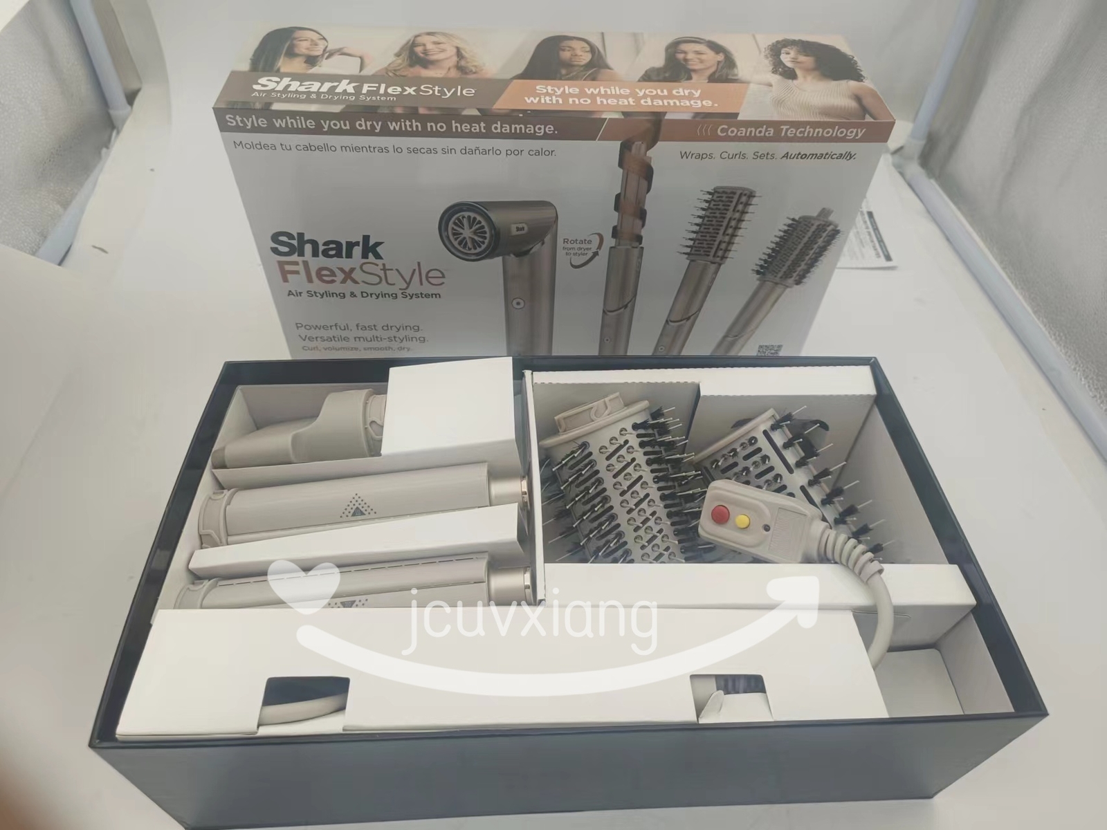 Shark Flex Style 1300W Air Styling & Drying System – Stone (HD430) Free Shipping