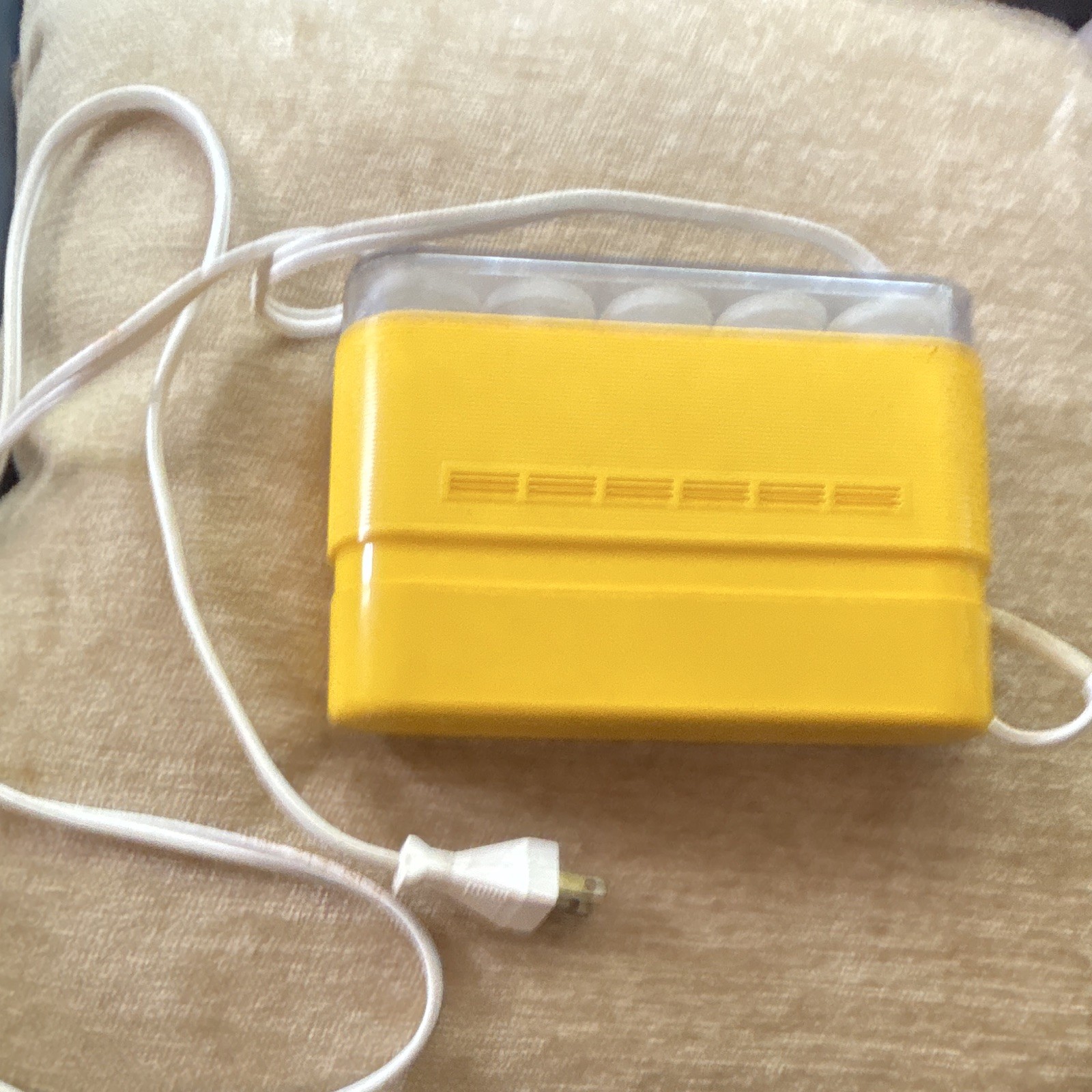 Clairol Set to Go Electric Hot Rollers Hair Setter, Yellow Plastic