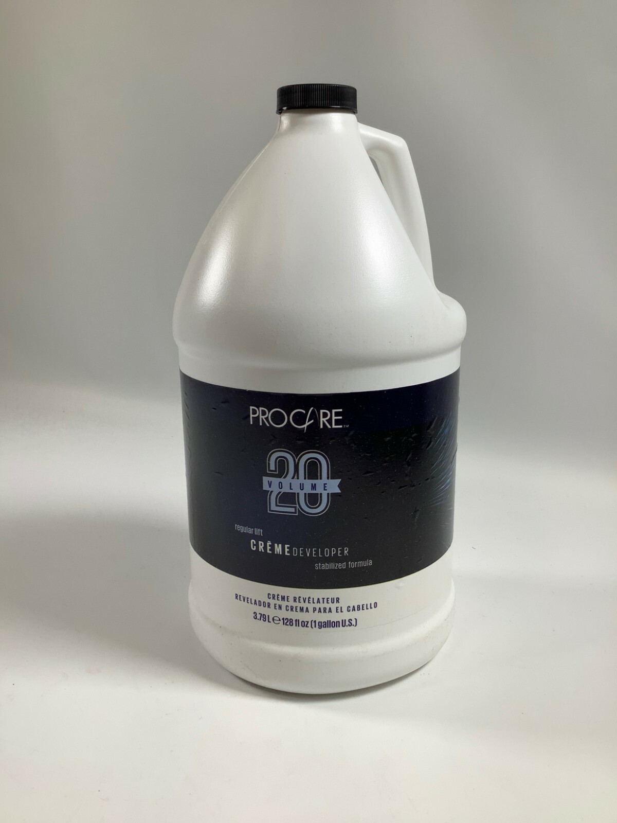 Procare 20 Volume Regular Lift Creme Developer 128 fl oz/ 3.79 liters NEW!