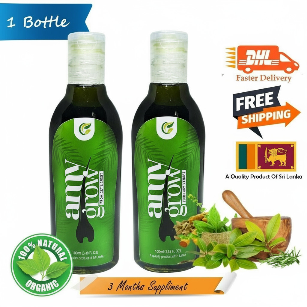 AmyGrow Hair Oil Hair growth Reduce Hair Fall Reduce premature grey -1 qty