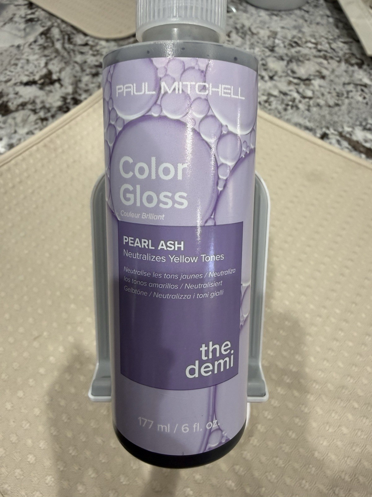 Paul Mitchell Color Gloss Pearl Ash The Demi 6 Ounce Pack of 1 New Fresh Stock