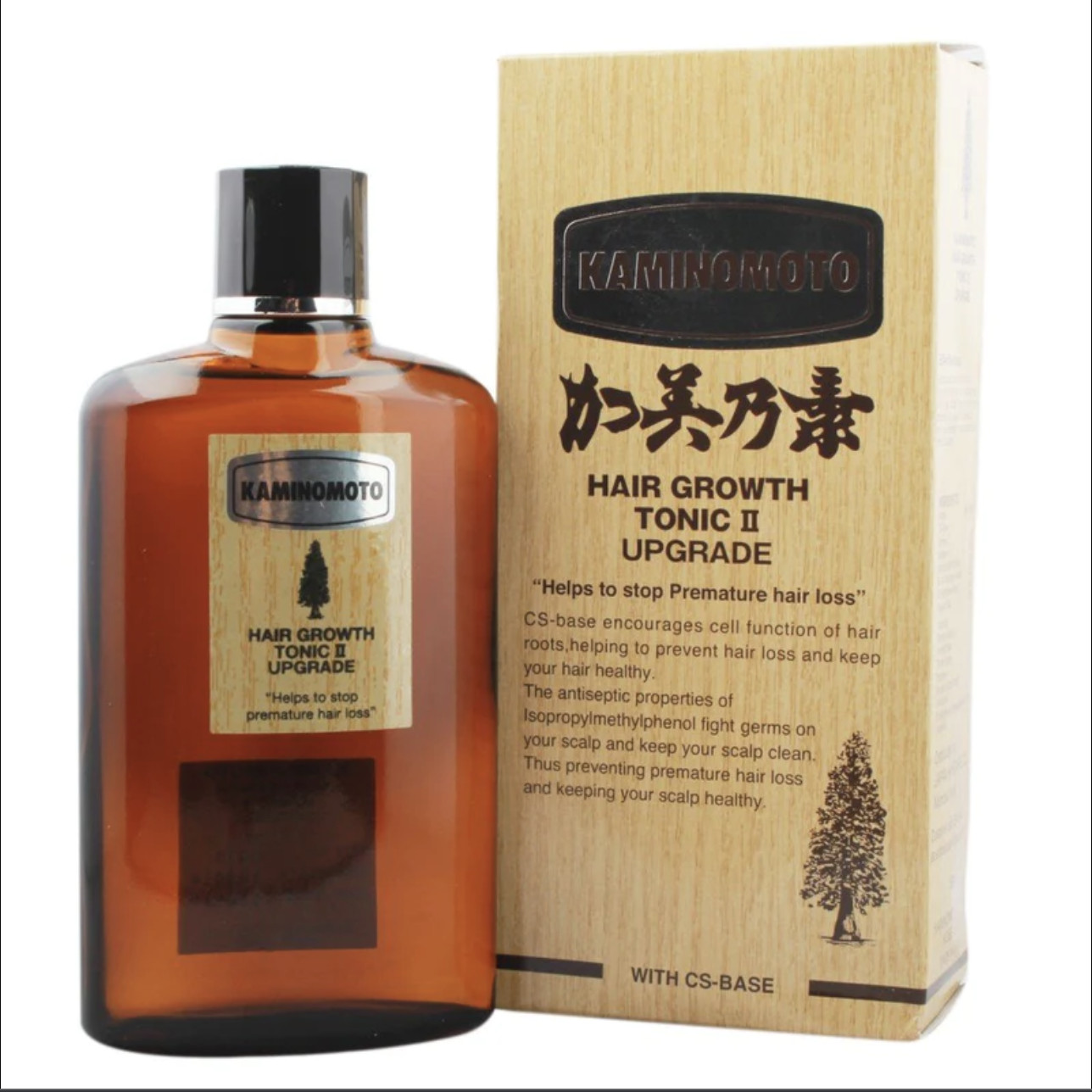 [US seller] KAMINOMOTO HAIR GROWTH TONIC II UPGRADE Version Made in JAPAN
