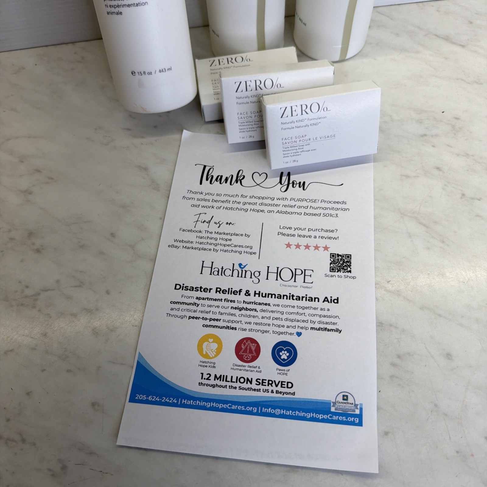 3x Zero% Shampoo 15oz Each By Gilchrist & Soames FREE SHIPPING