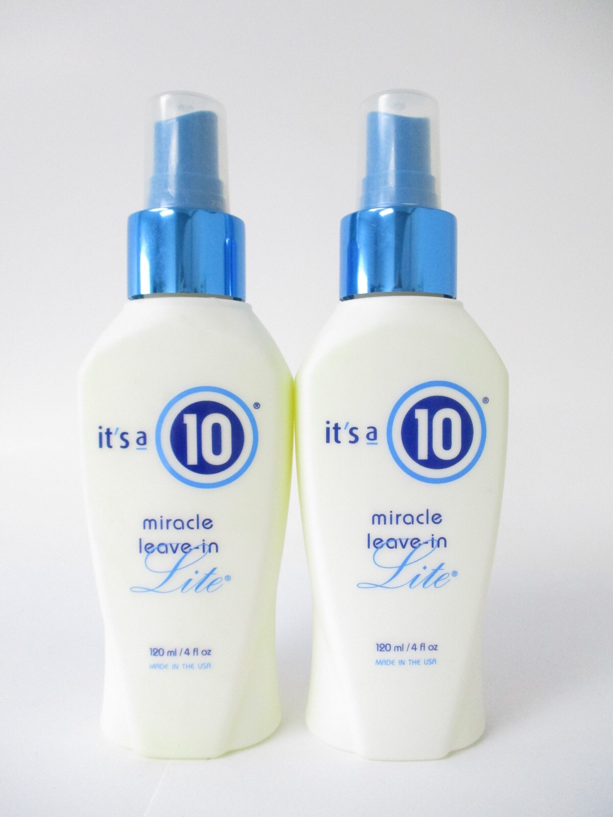 2 Bottles It’s a 10 Miracle Leave-In Lite 4 fl oz (see pictures)
