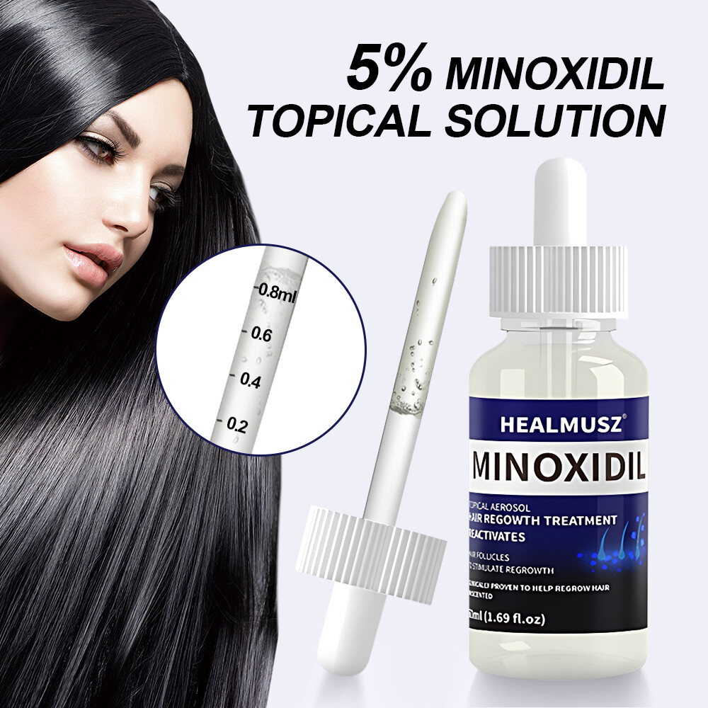 Minoxidil 5% Extra Strength for Men&Women Hair Regrowth Solution 6 Month Supply