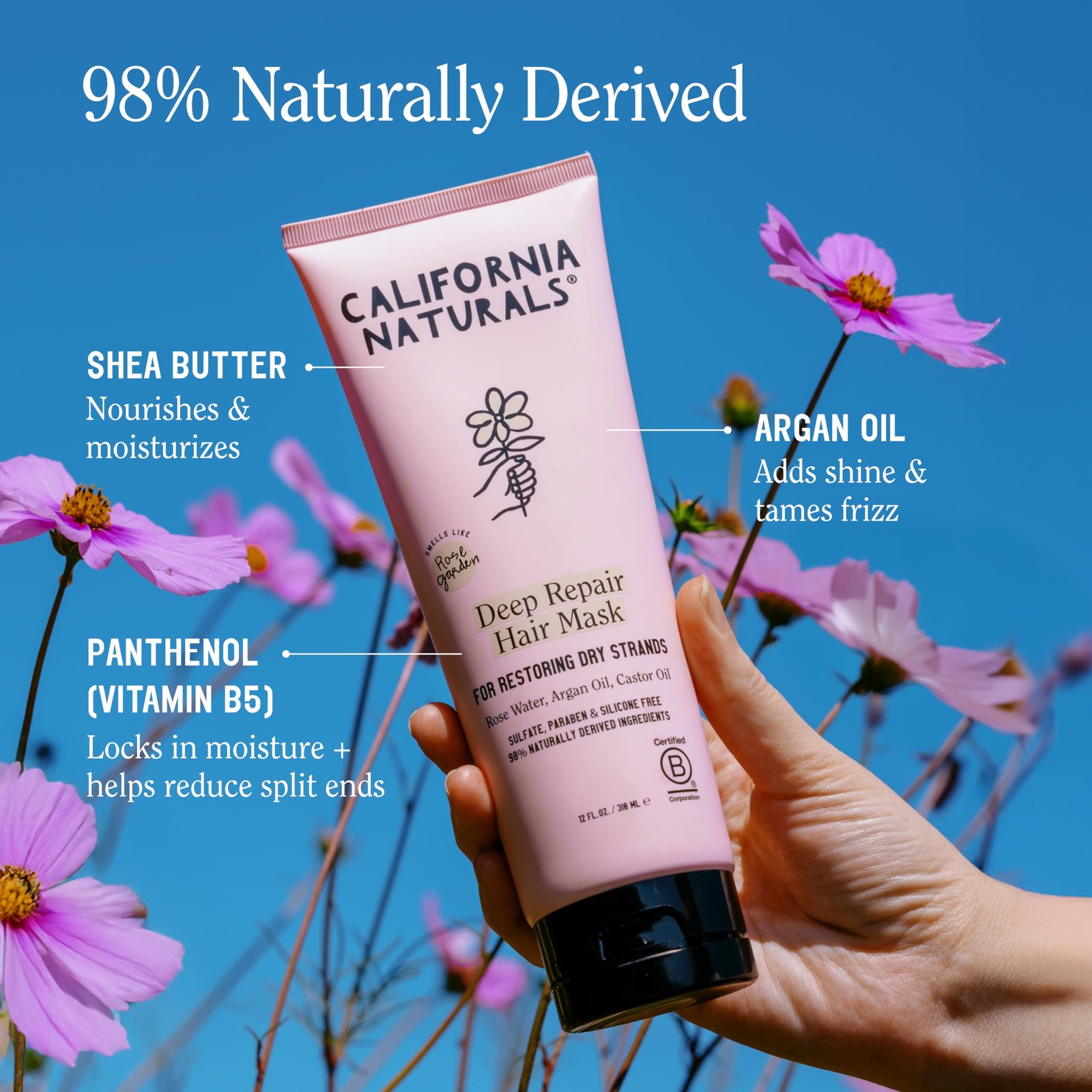 Deep Repair Hair for Dry Damaged Hair, with Argan Oil and Shea Butter, Color …
