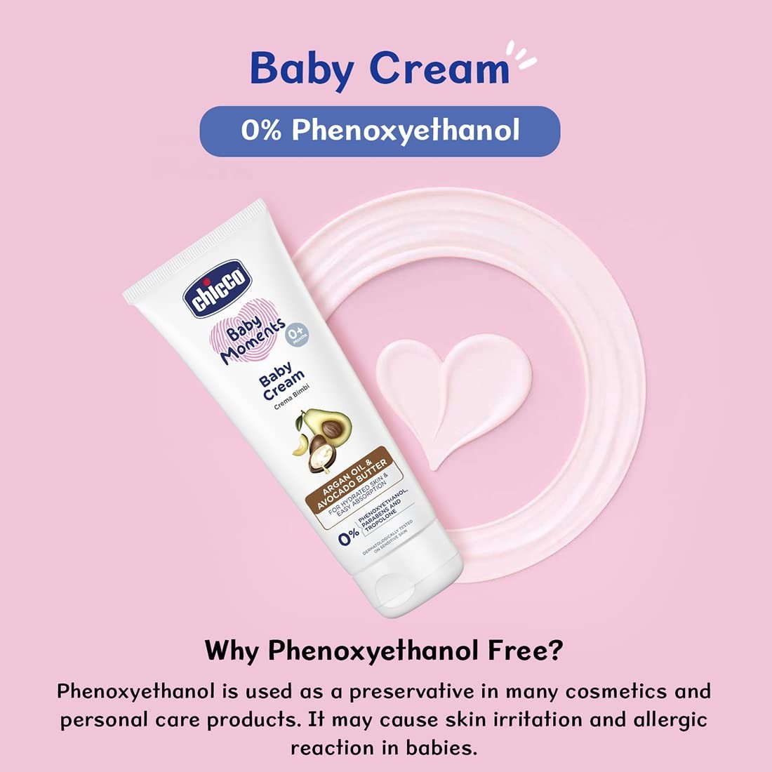 Chicco Baby Moments Baby Cream for Babies – 200g