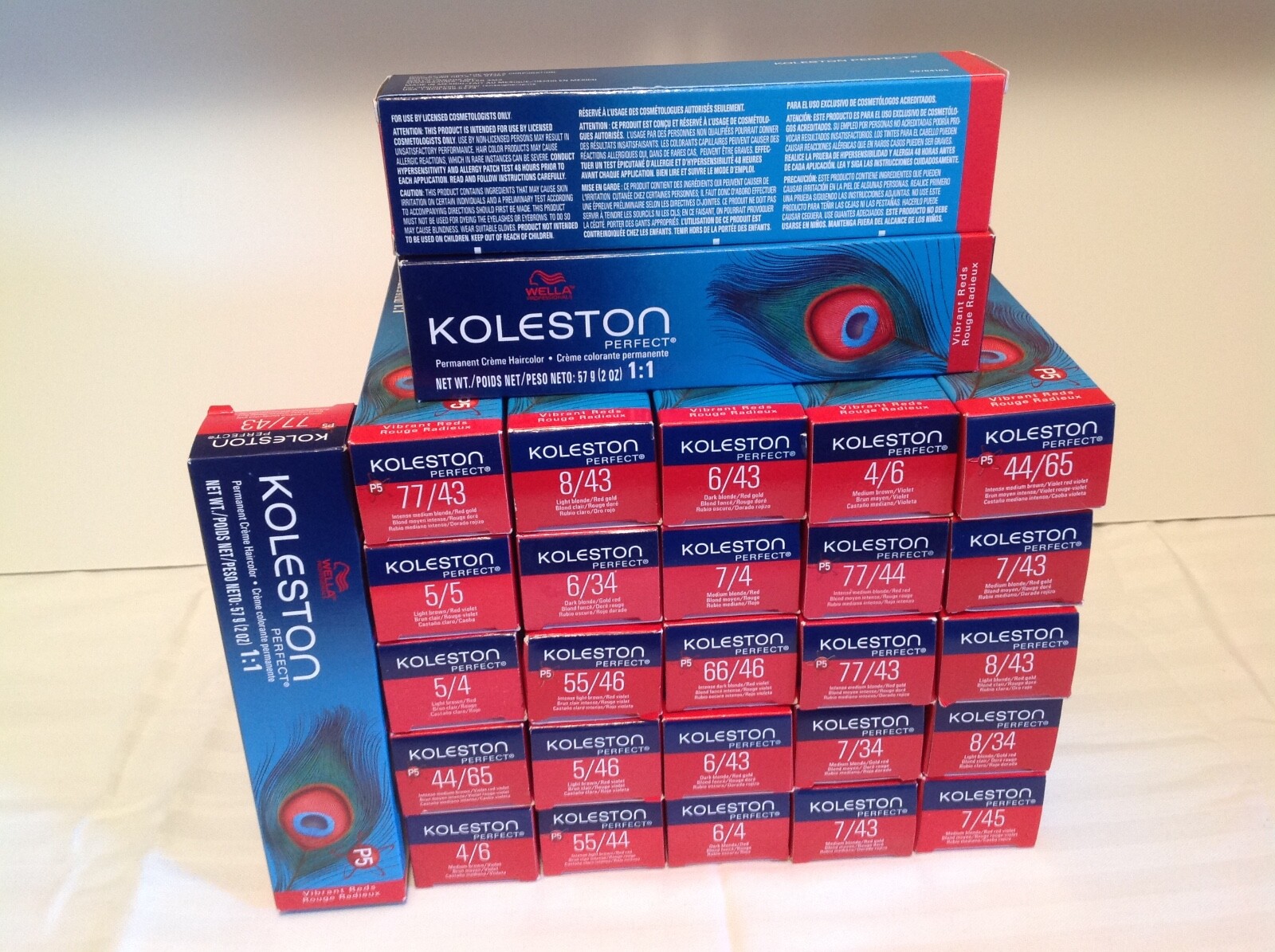 Wella KOLESTON Perfect Professional Hair Color VIBRANT REDS, 2 oz *Choose Color*