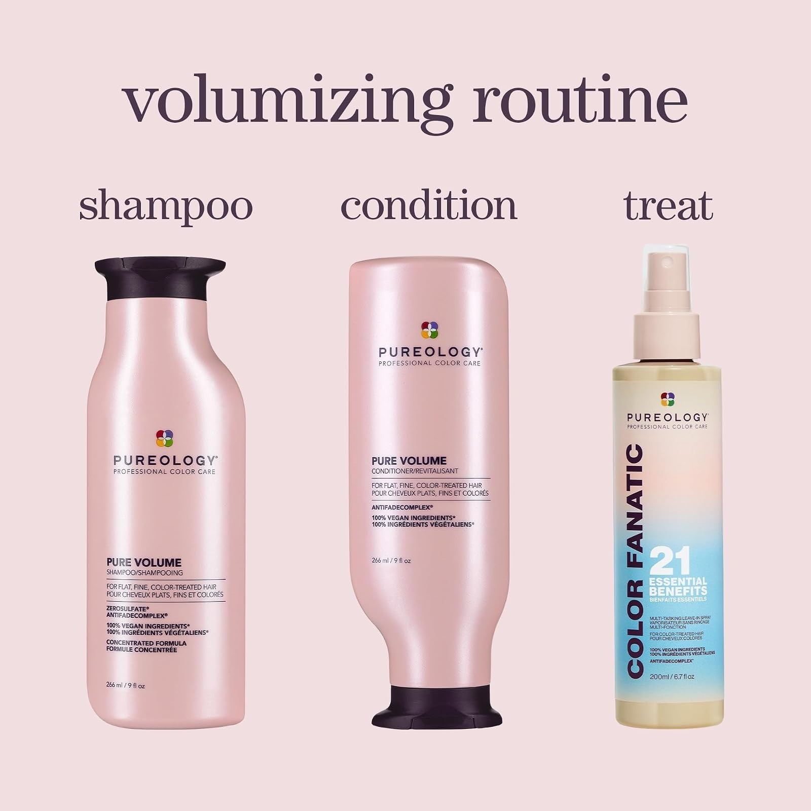 Pureology Pure Volume Conditioner for Fine Hair 9 Fl Oz