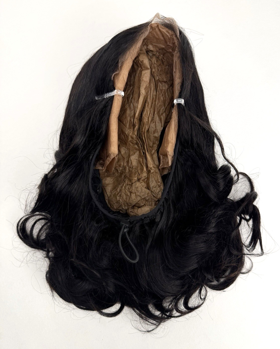 Unbranded Glueless Bob Wig 6×5″ Lace Front 14″ Loose Wavy Natural Color Adjust