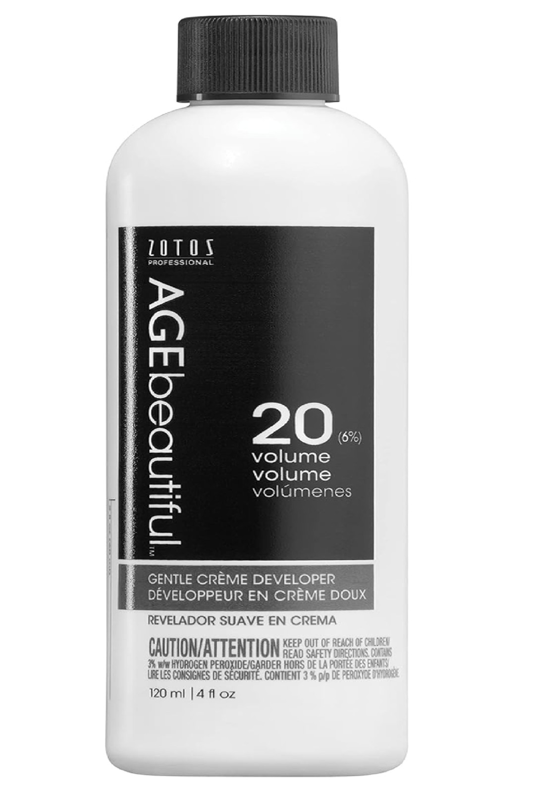 AGE Beautiful 20 Volume Gentle Creme Hair Developer for Permanent Color