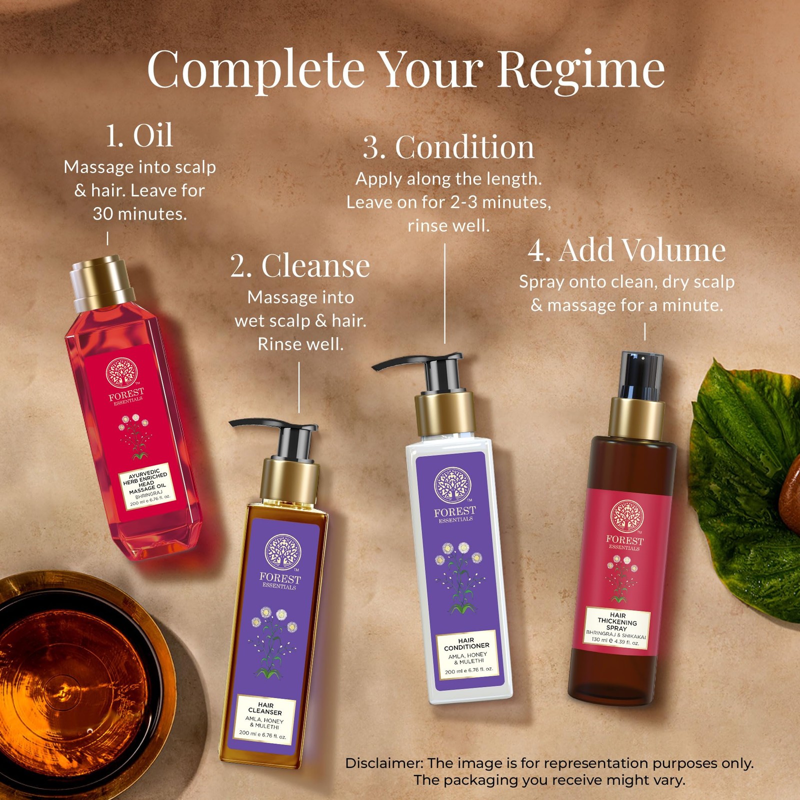 Forest Essentials Bhringraj Hair Oil | Ayurvedic Hair Growth & Dandruff Control