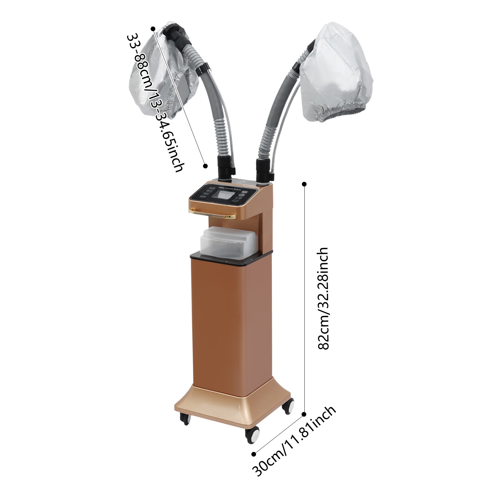 1200ml/40.58oz Multifunctional Hair Steamer Machine Nano Hair Steamer Machine