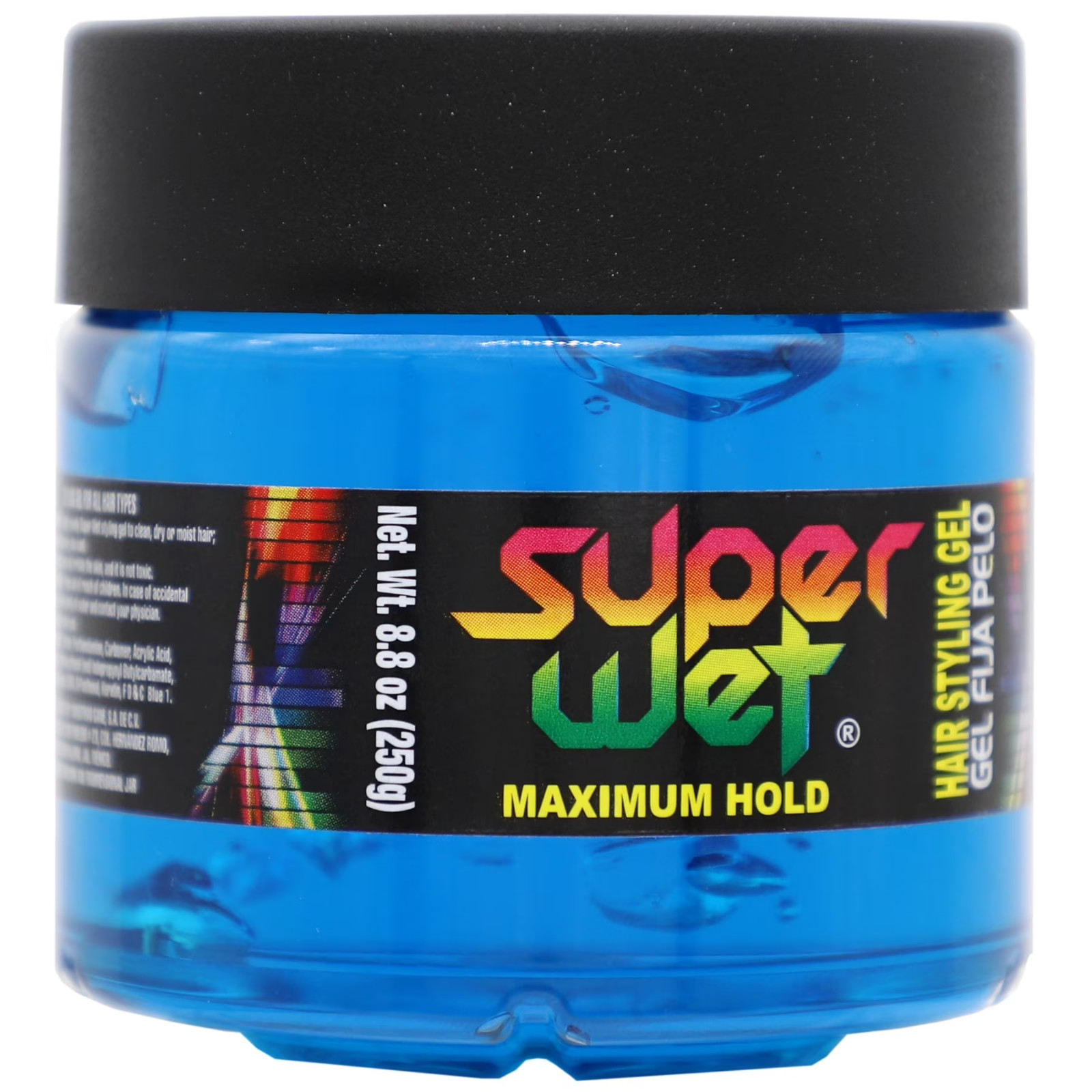 (2 pack) Super Wet Azul Nourishing Styling Gel, Maximum Control,