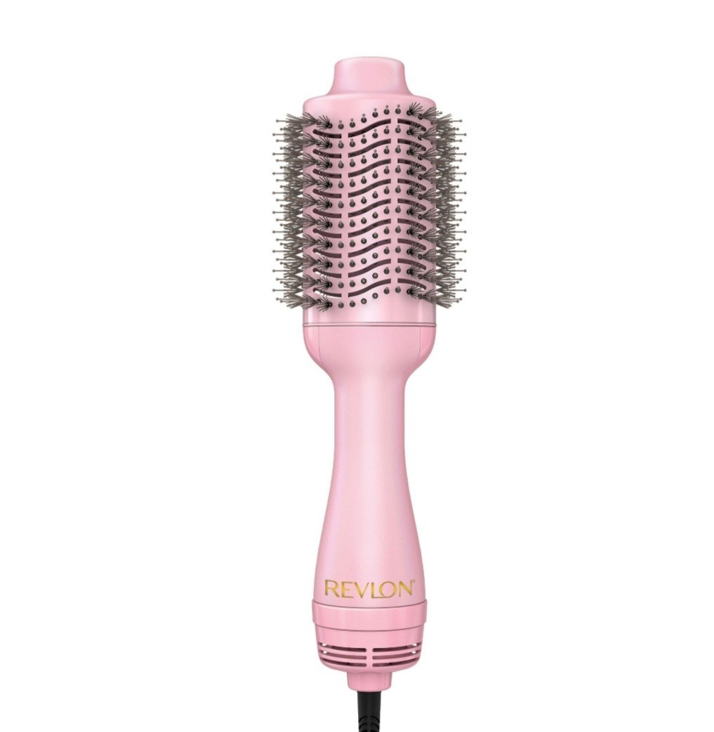 Revlon One-Step Volumizer Hair Dryer Brush 2.4 in Pink Ionic 1100W RVDR5222AN