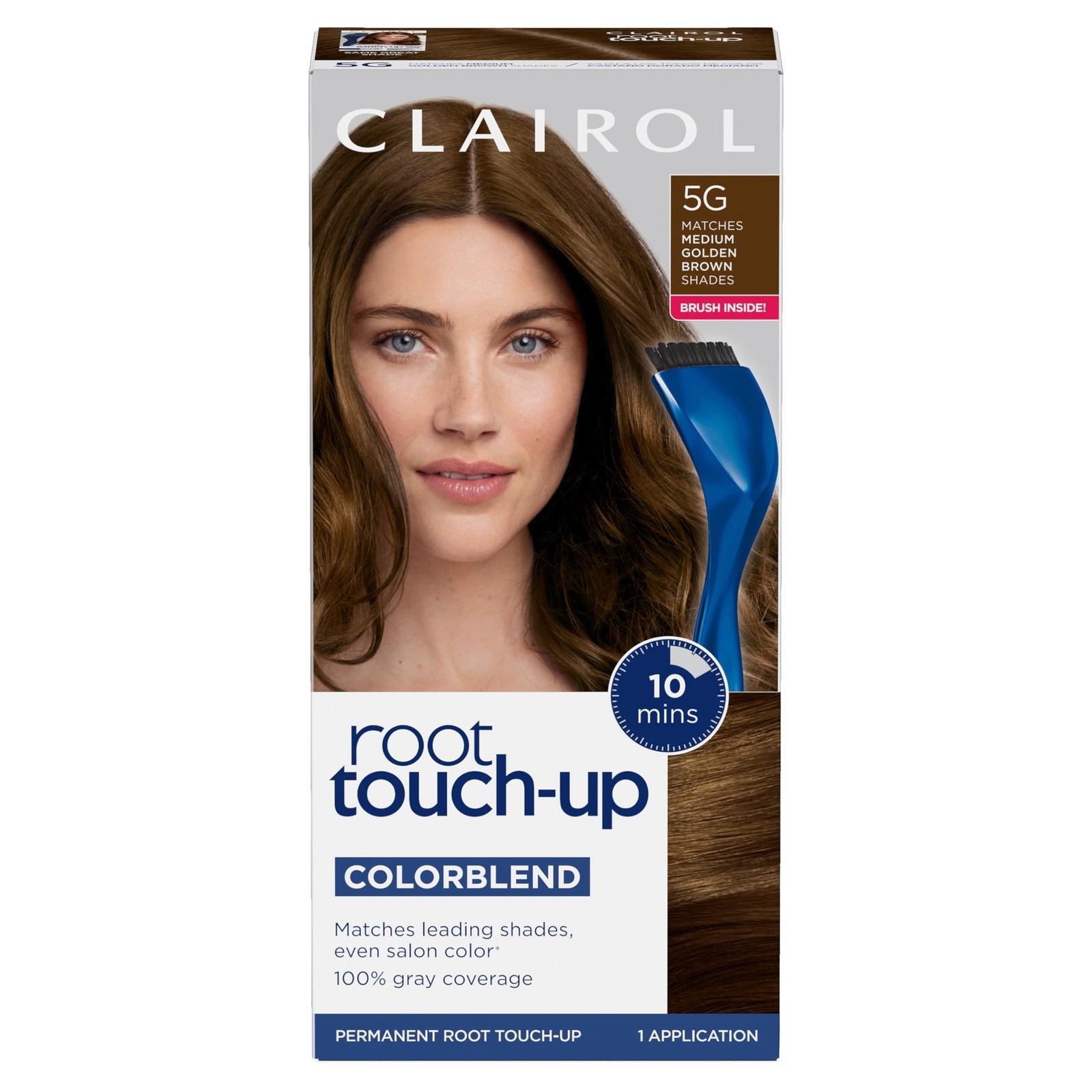Clairol Root Touch Up Permanent 1.1 Fl Oz (Pack of 1), 5G Medium Golden Brown