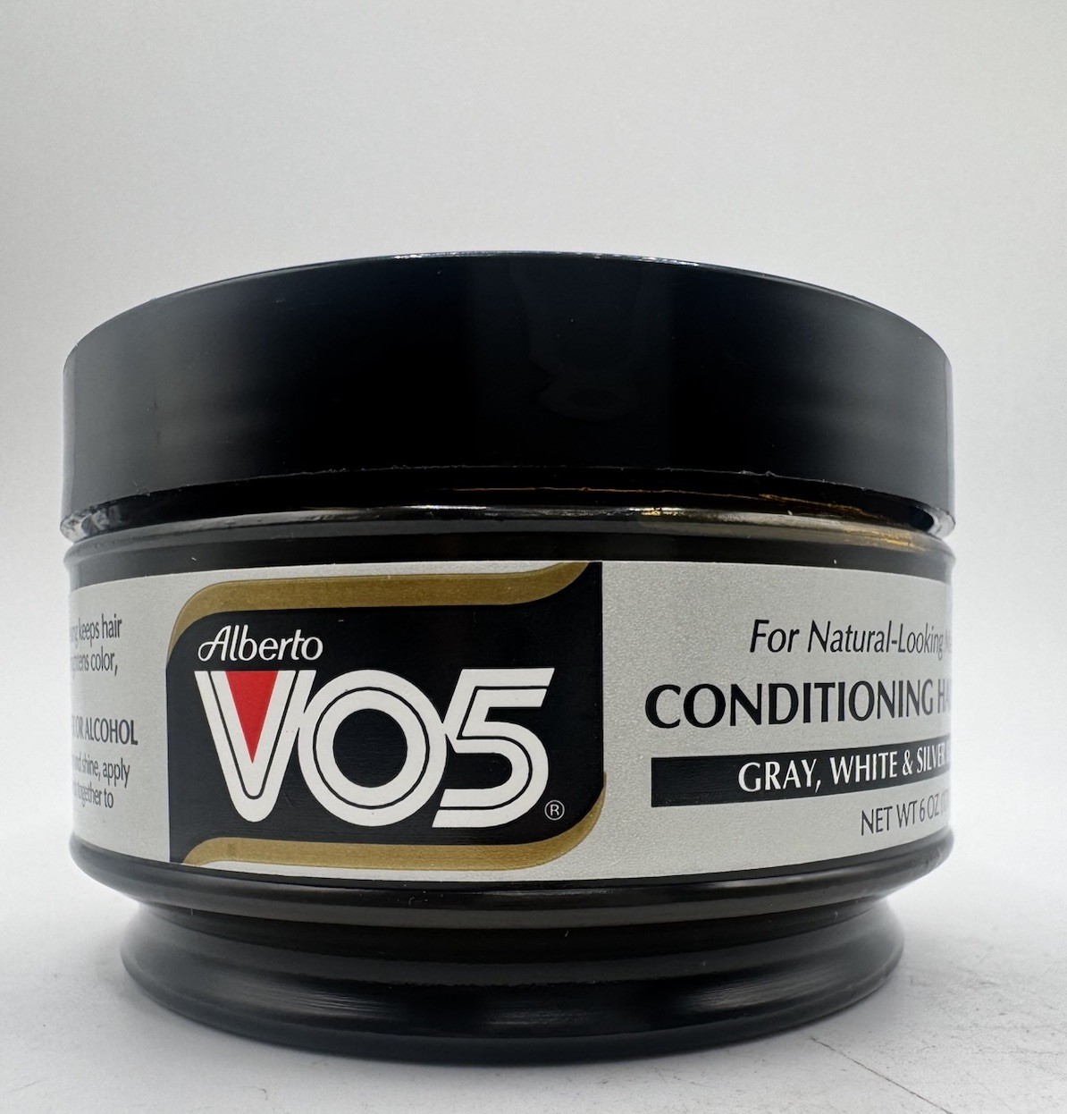 Alberto VO5 Conditioning Hairdressing Gray, White & Silver Blonde Hair 6oz New