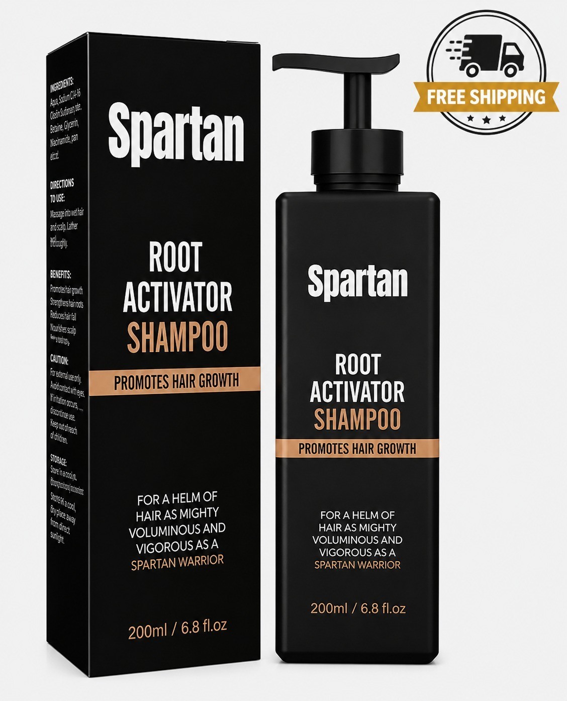 Root Activator Shampoo SPARTAN Hair Loss Shampoo Root Activator ( 200ml )