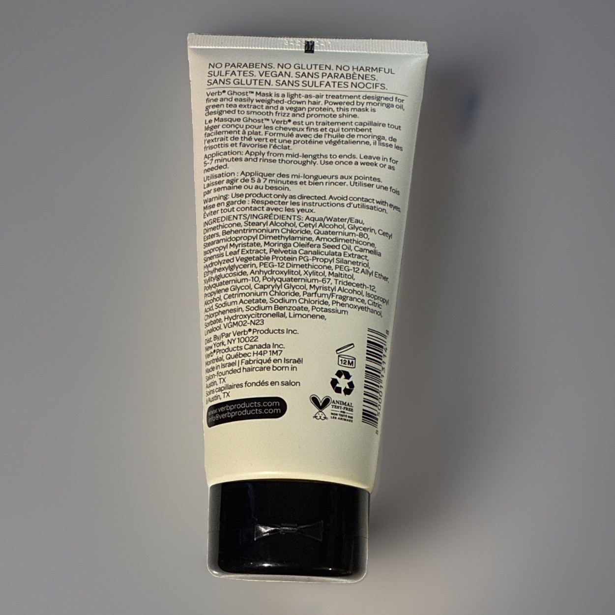 NEW SEALED Verb Ghost Mask Hair Treatment Mask 6.3 fl oz 200 ml