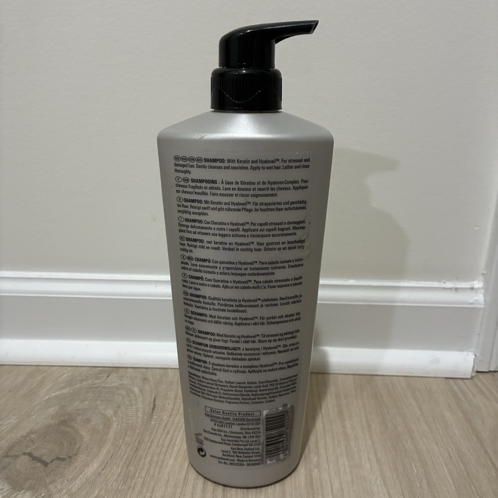 Goldwell Kerasilk Reconstruct Shampoo/Brilliant Color Protection 33.8 oz (NEW)