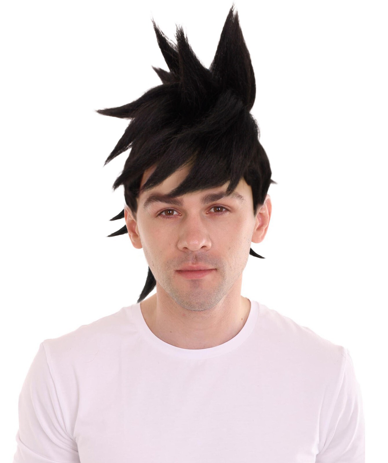 HPO Adult Men’s Demon Hunter Short Spiky Anime Wig I Synthetic Fiber I HM-1615