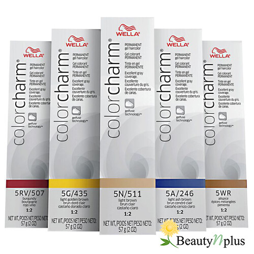 Wella Color Charm Permanent Gell Hair Color 2 oz (Choose from 46 Colors)