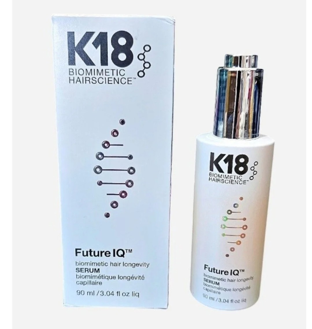 K18 Future IQ Biomimetic Hair Longevity Molecular Repair Hair Serum 90ml New