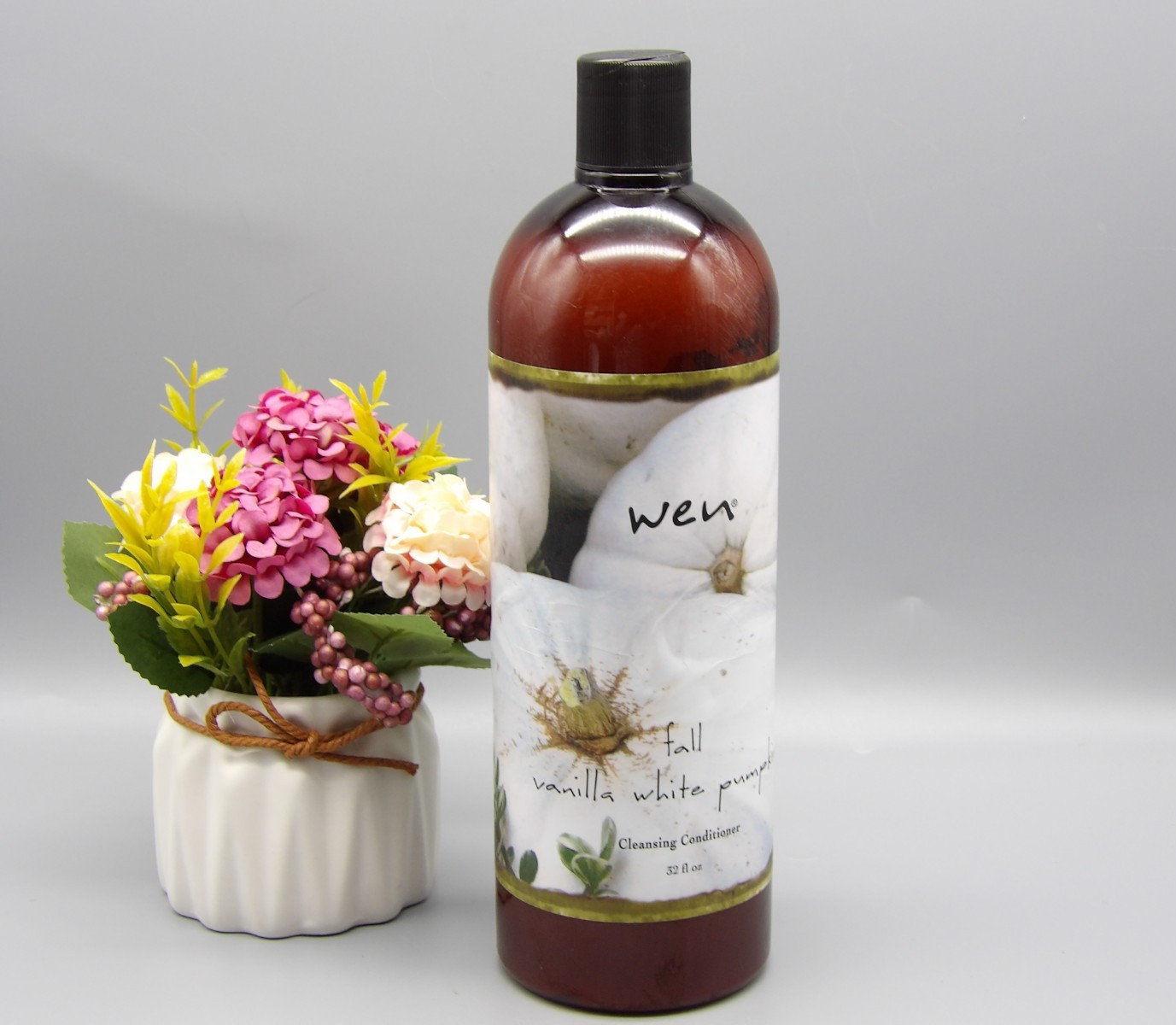 WEN Fall Vanilla White Pumpkin Cleansing Conditioner 32 oz Not Sealed New