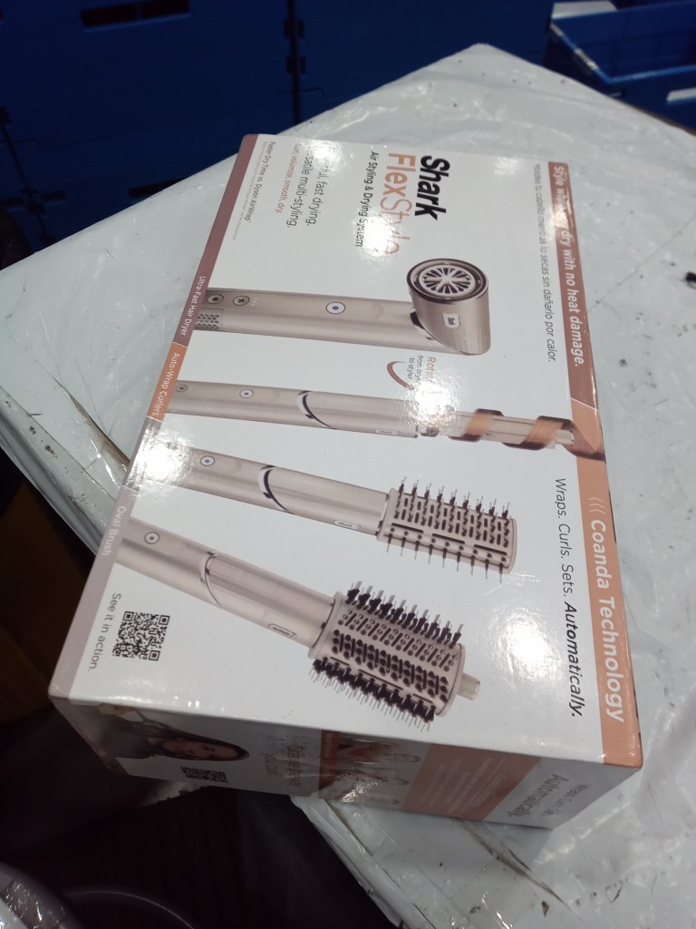 Shark Flex Style1300W Air Styling & Drying US System – Stone (HD430) Open STOCK