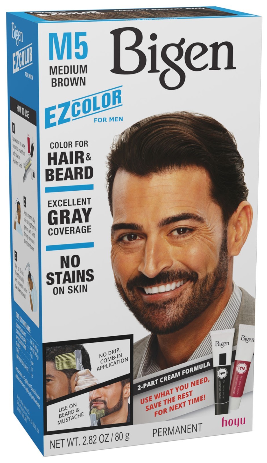 Bigen EZ Color for Men – M5 Medium Brown