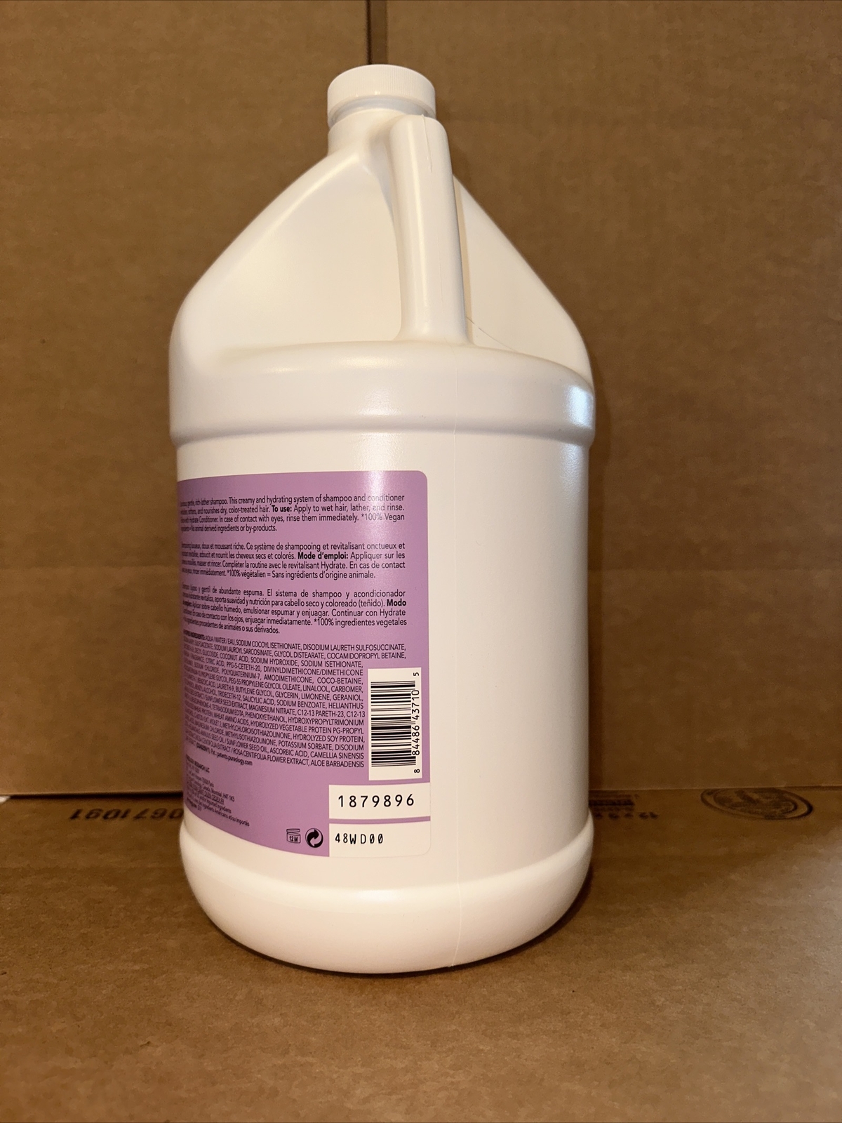 Pureology Hydrate SHAMPOO Gallon (128oz) HARD TO FIND!! BRAND NEW!!