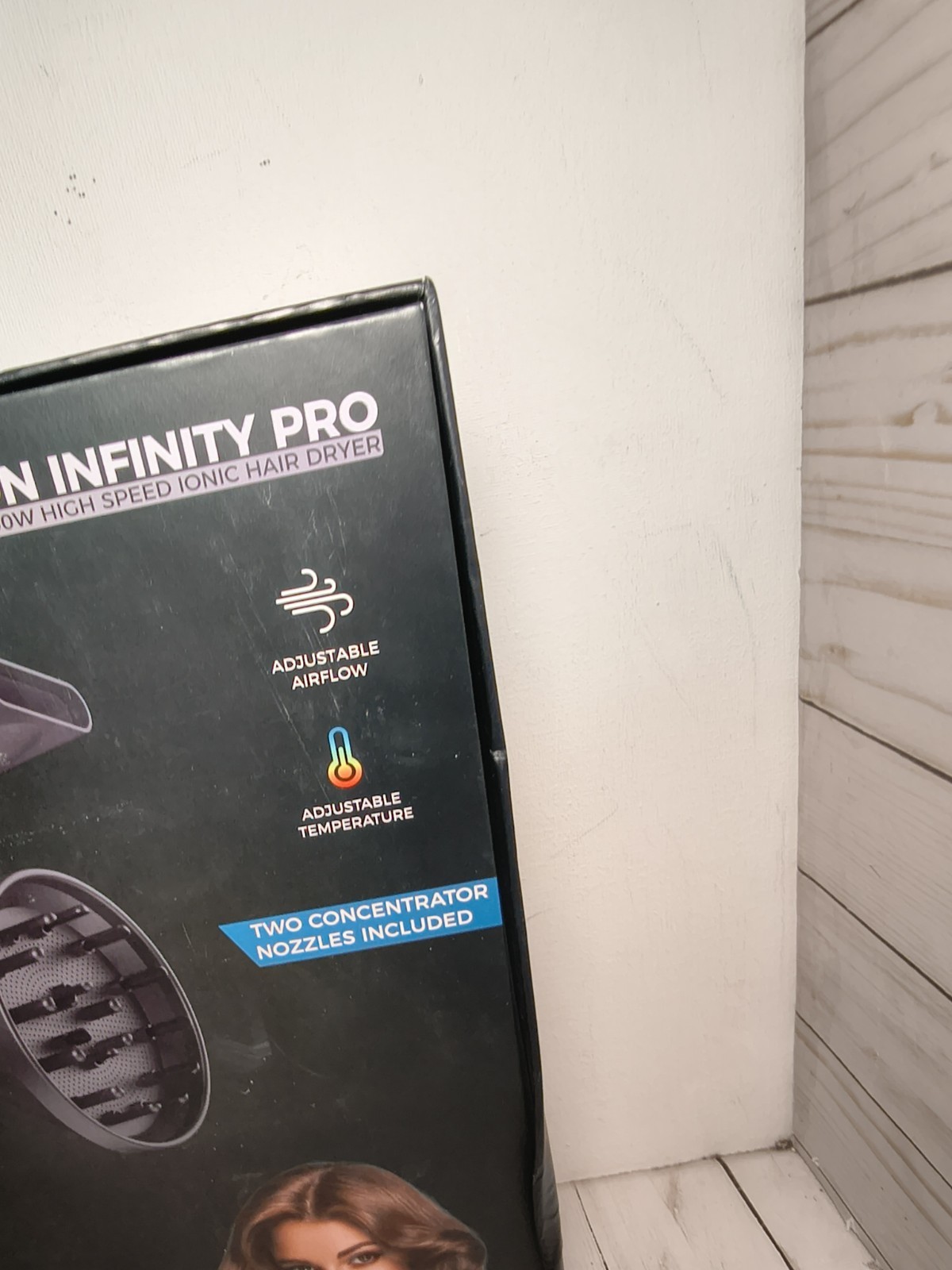 Panergy Ion Infinity Pro 1300w High Speed Ionic Hair Dryer New Open Box