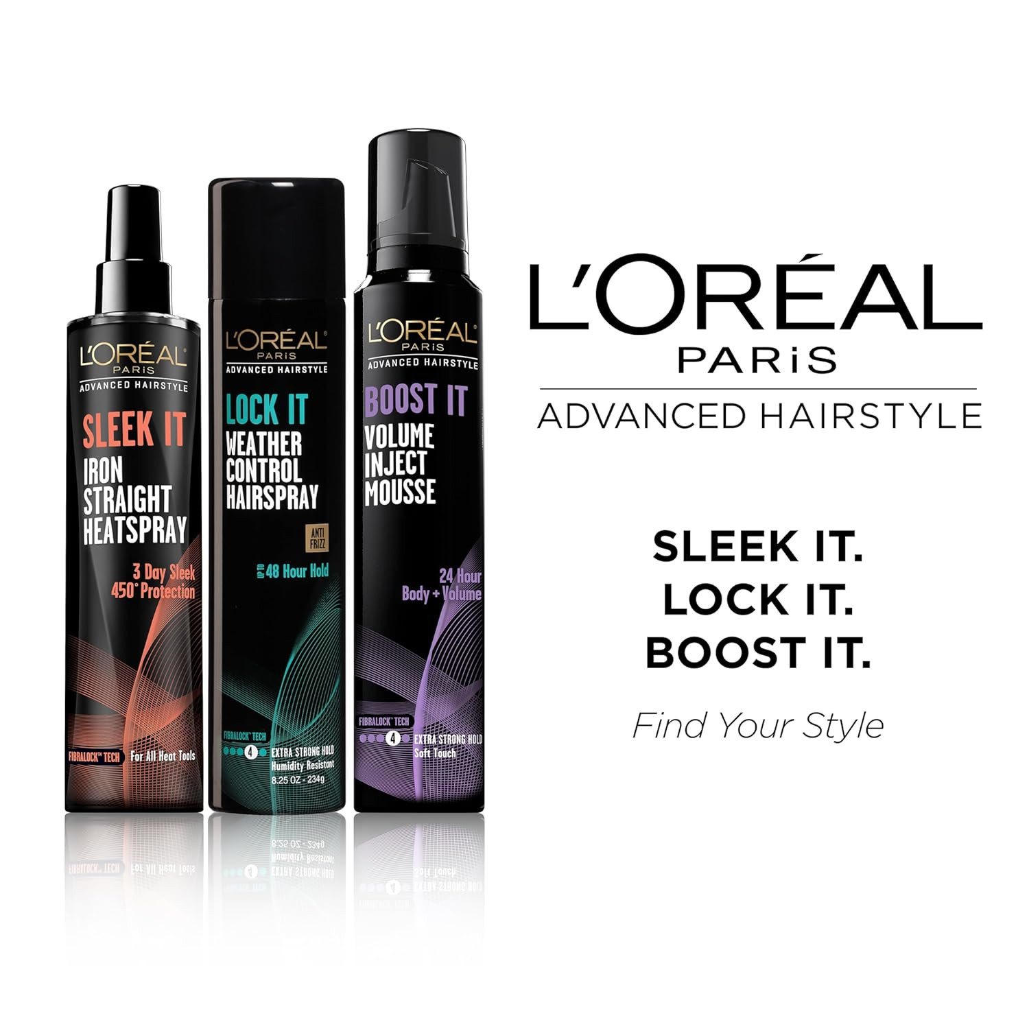 L’Oréal Paris Advanced Hairstyle LOCK IT Weather Control Hairspray, 8.25 Oz.